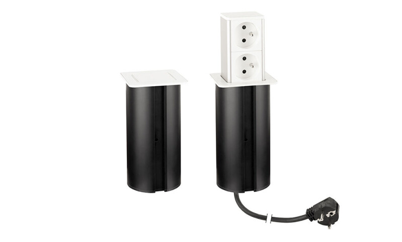 Elektrická zásuvka PowerUp 2x230V bílá